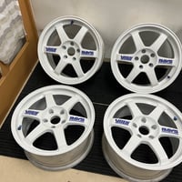 【JDM】rays volk racing te37 5h114.3 17 8.5j +30 4wheels　Good condition