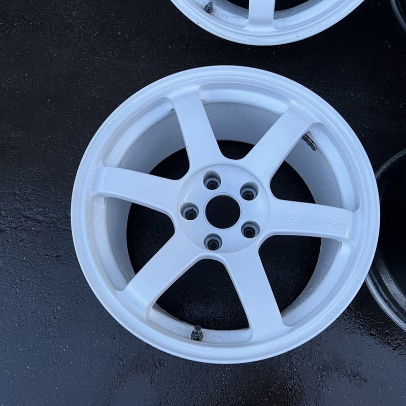 JDM】te37 SAGA 5x114.3 17 9.5j +22 4wheels | FK