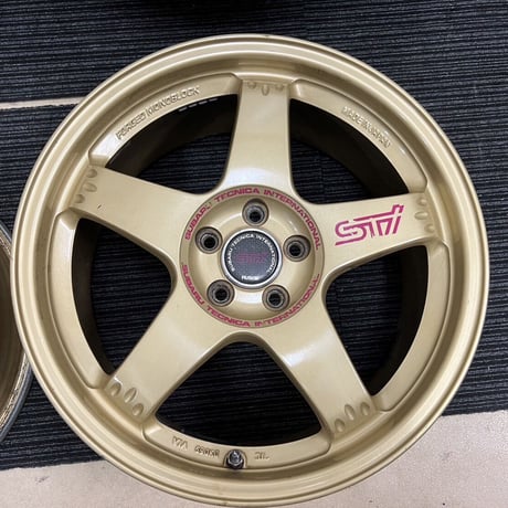 【JDM】RAYS STI RS-ZERO 17 5h100 7.5j +48 4wheels