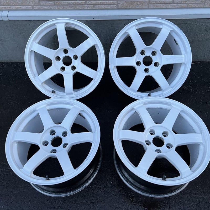 JDM】te37 SAGA 5x114.3 17 9.5j +22 4wheels | FK