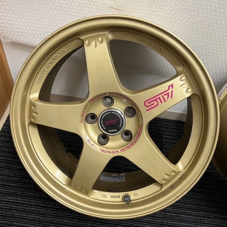 【JDM】RAYS STI RS-ZERO 17 5h100 7.5j +48 4wheels