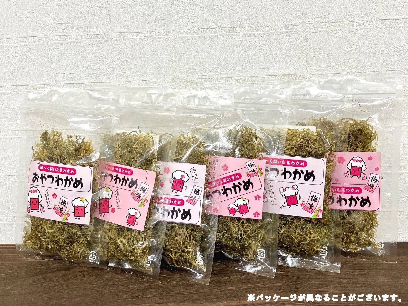 おやつわかめ 梅味 BIG（40g×6袋） | 前島食品 海の店～UMINOMISE～