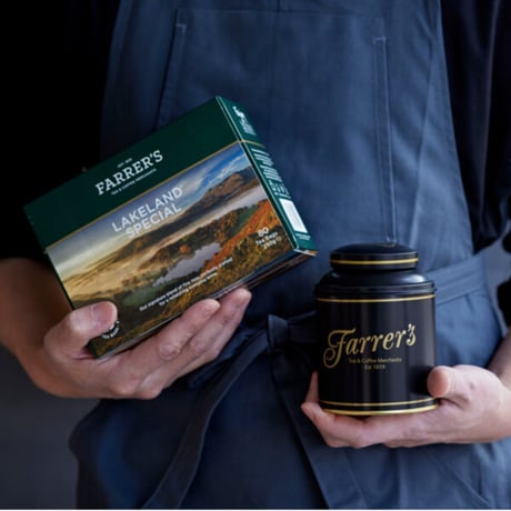 Farrer's＜ファーラーズ＞　ブルーフラワーアールグレイ（ティーキャディ）