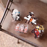 ひつじのショーン アクリルクリップ