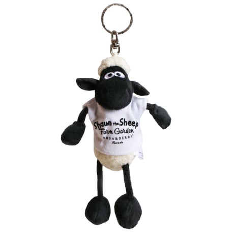 ひつじのショーン 牧場主 ぬいぐるみ マスコット キーホルダー ひつじのショーン 牧場主 ぬいぐるみ マスコット キーホルダー