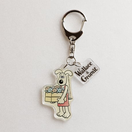 ウォレス＆グルミット　 アクリルキーホルダー　グルミットガーデン〈A〉