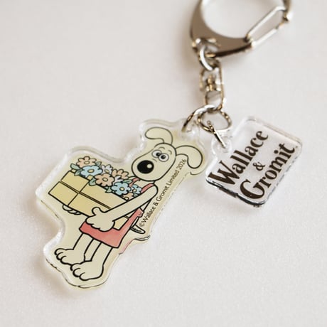 ウォレス＆グルミット　 アクリルキーホルダー　グルミットガーデン〈A〉