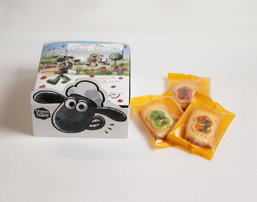 ひつじのショーン ファームガーデン ショコラサンドクッキー