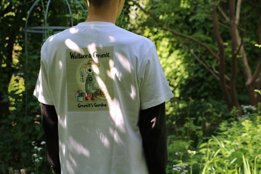 ウォレス＆グルミット グルミットガーデンTシャツ（L） | ローザン