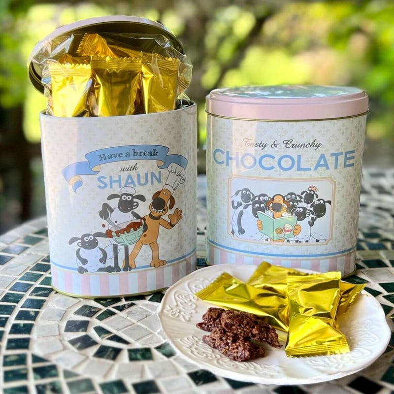 ひつじのショーン チョコクランチ缶 | ローザンベリー多和田公式