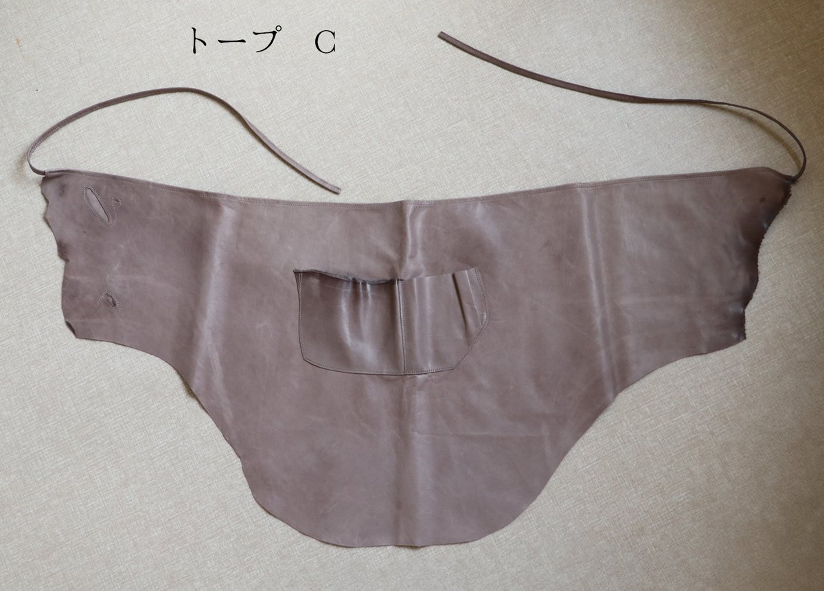 el conductorh レザーエプロン el conductorh レザーエプロン LEATHER APRON VEST | el