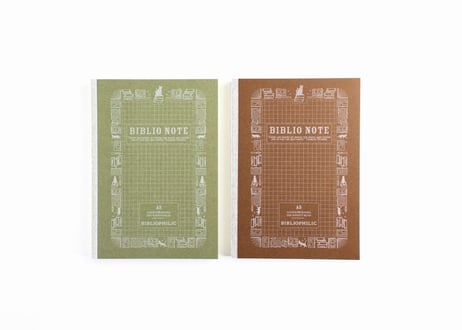 【BIBLIO PHILIC】　BIBLIO NOTE  GRID A5（単行本サイズ）