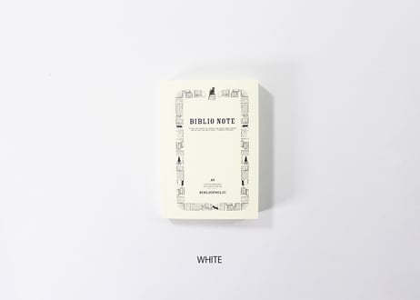 【BIBLIO PHILIC】	BIBLIO NOTE  A6（文庫本サイズ）