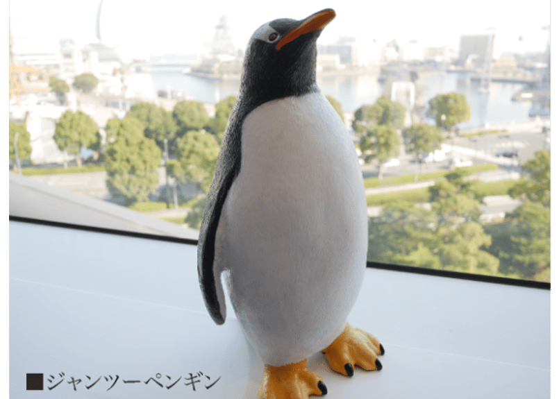 ペンギン　ビニールフィギュア イワトビペンギン ビニールモデル (動物フィギュア) - ホビー