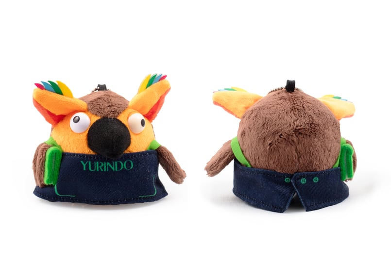 R.B.ブッコロー キーチェーン付きぬいぐるみ（エプロン） | ONLINE