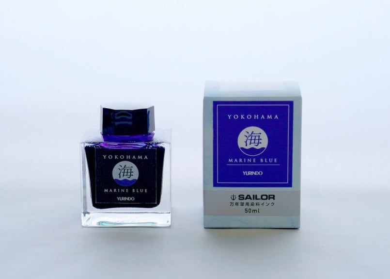 有隣堂オリジナルインク「海」 | ONLINE STORE｜STORY STORY YOKOHAMA
