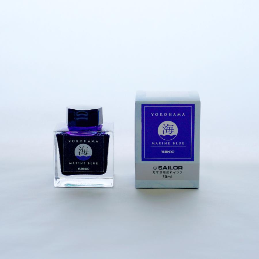 2018限定インク Antarctic Ocean Blue 有隣堂オリジナルインク「海」 | ONLINE STORE｜STORY STORY YOKOHAMA