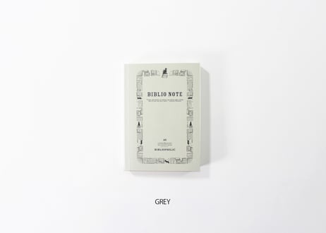【BIBLIO PHILIC】	BIBLIO NOTE  A6（文庫本サイズ）