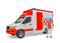 bruder／MB　救急車（フィギュア付き）