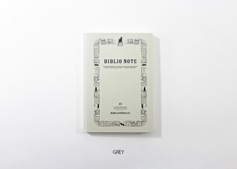 【BIBLIO PHILIC】　BIBLIO NOTE  A5（単行本サイズ）
