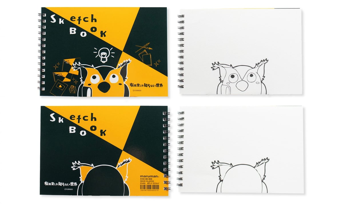 宮坂なこ直筆イラストスケッチブック R.B.ブッコロー 図案スケッチブック B6 | ONLINE STORE｜STORY STO