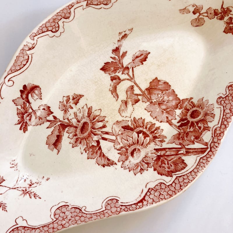 フランスアンティーク LONGWY ロンウィ soleilシリーズ ラヴィエ②