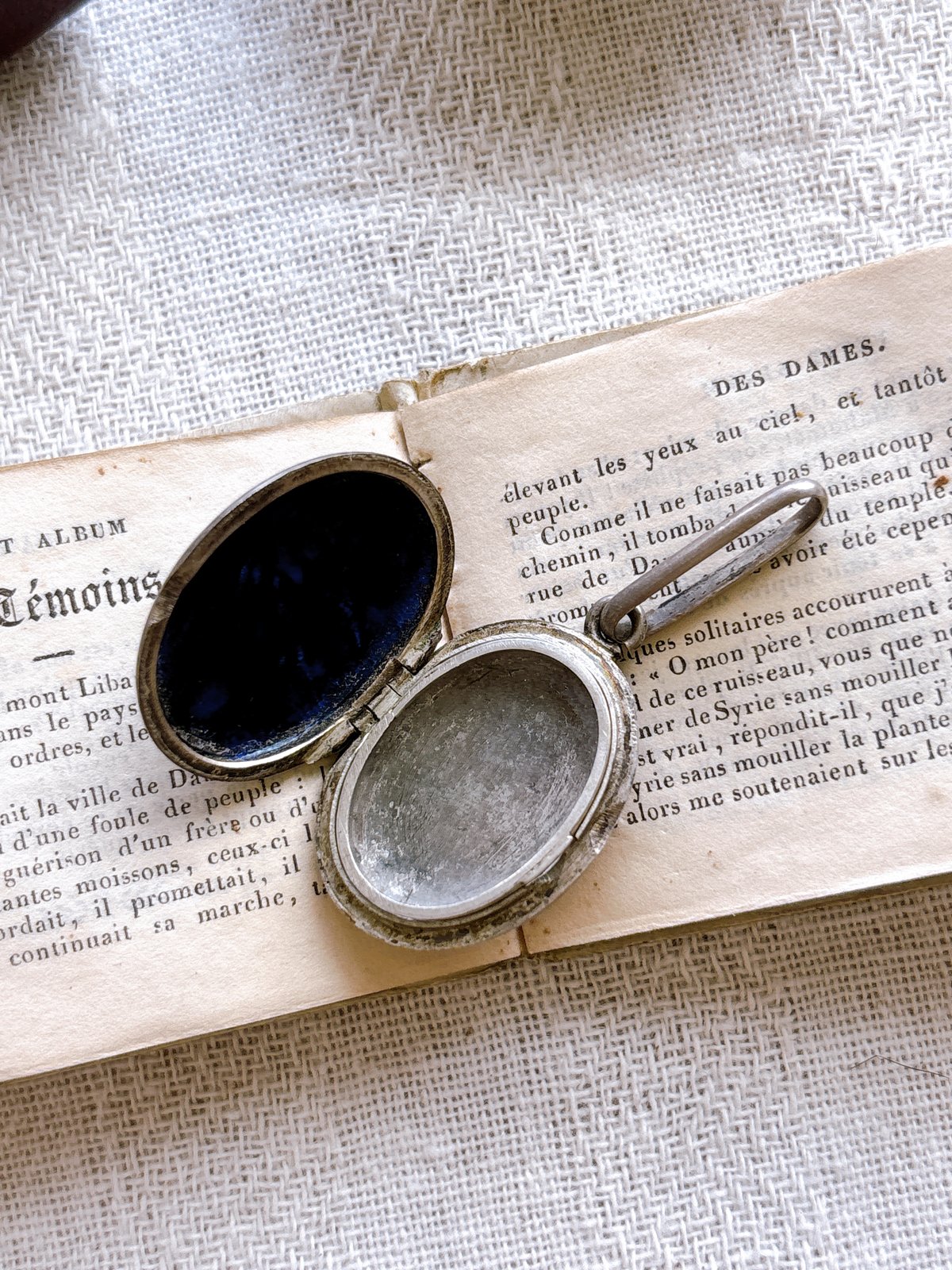フランスアンティーク ペンダントトップ・つばめ | minon antiques