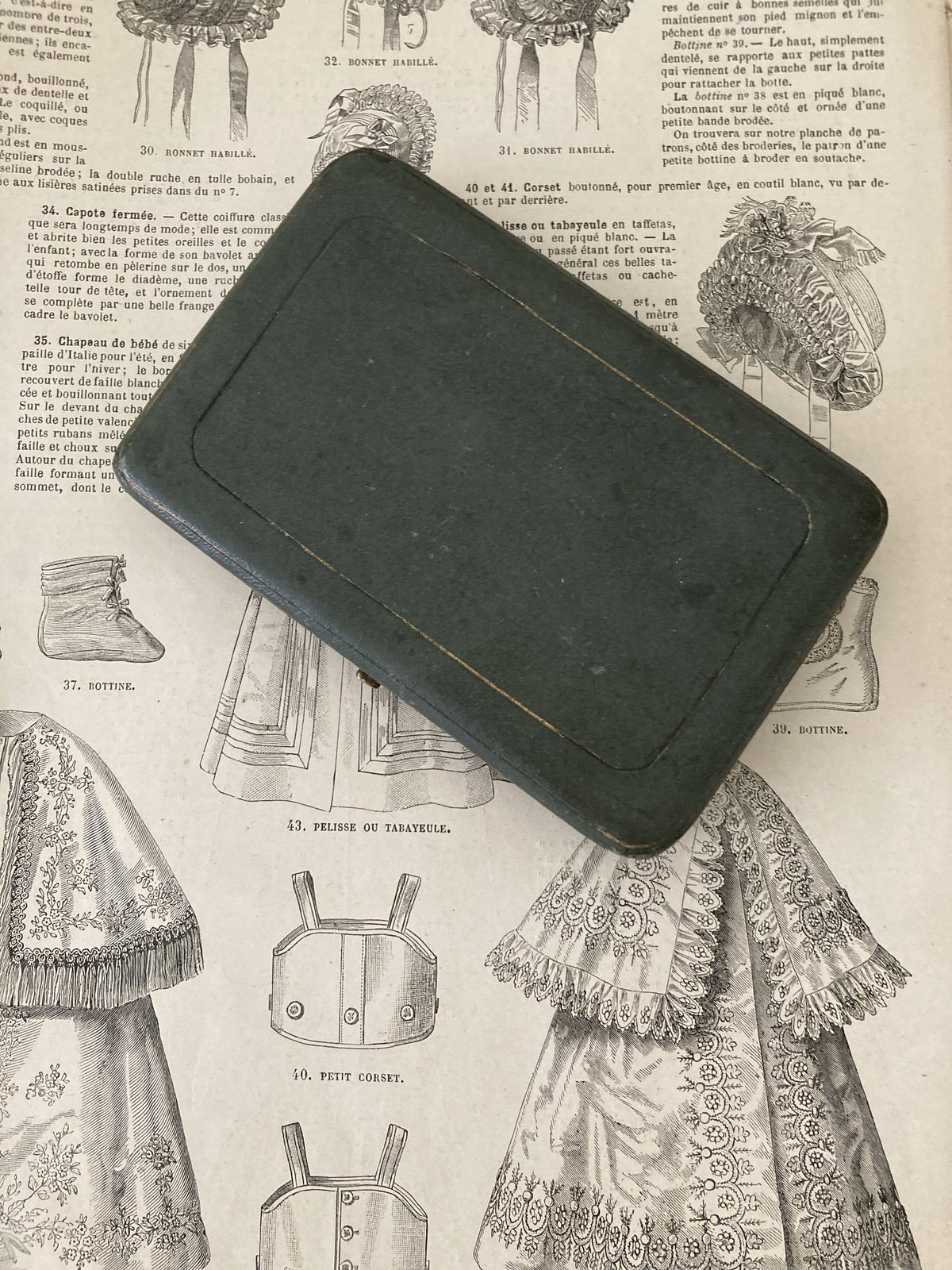 フランスアンティーク メルスリー お裁縫セット | minon antiques