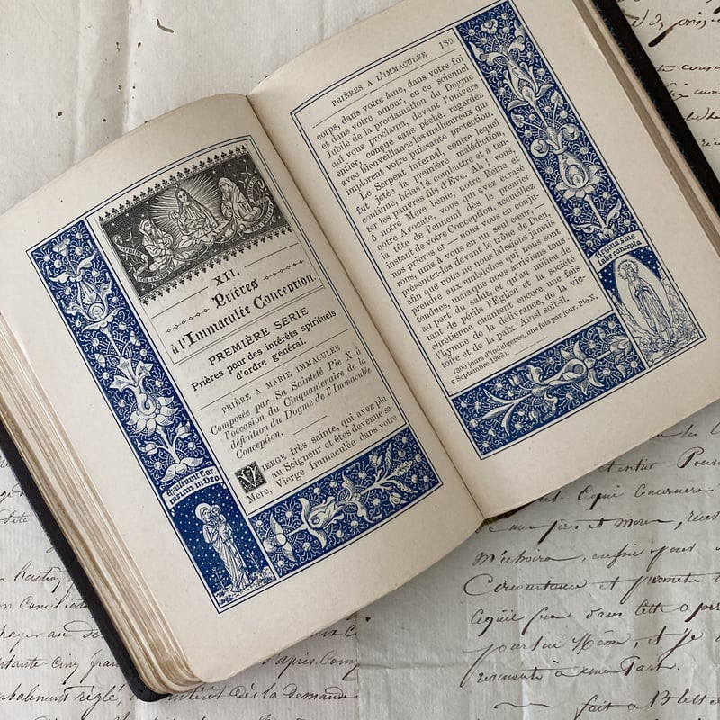 フランスアンティーク formulaire de prieres（祈祷書） | minon