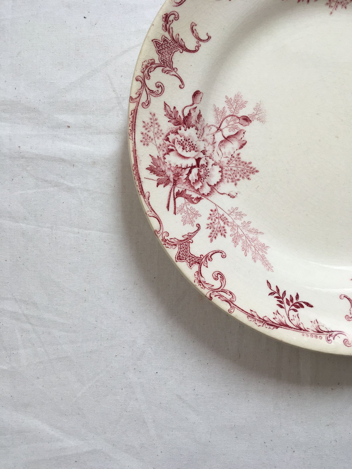 Choisy le roi ショワジールロワ Florealシリーズ プレート② | mino