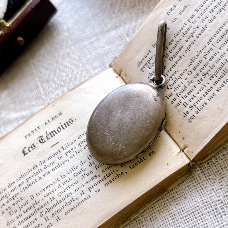 フランスアンティーク ペンダントトップ・つばめ | minon antiques