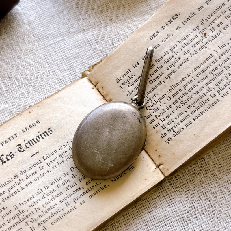 フランスアンティーク ペンダントトップ・つばめ フランスアンティーク