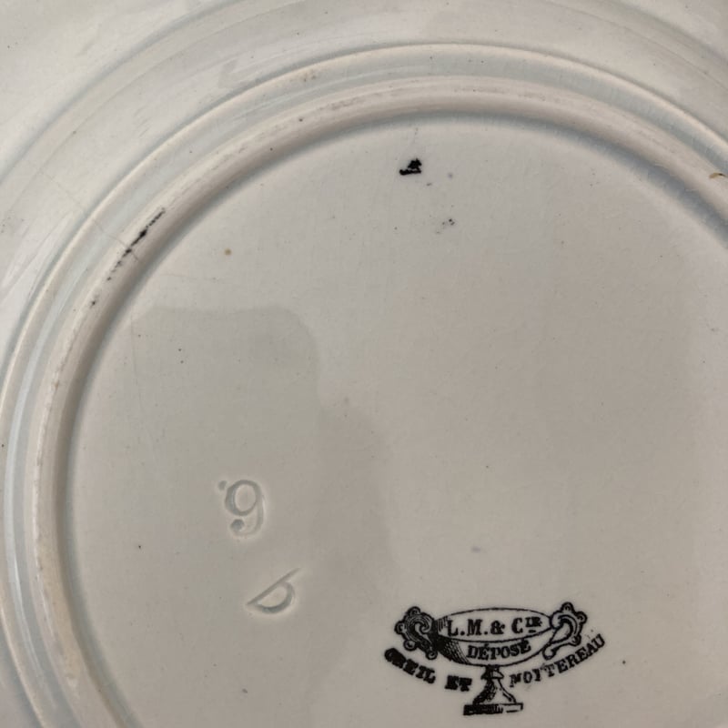 フランスアンティークMontereau プレート Creil et Montereau プレート | フランスアンティーク - antiques ruan