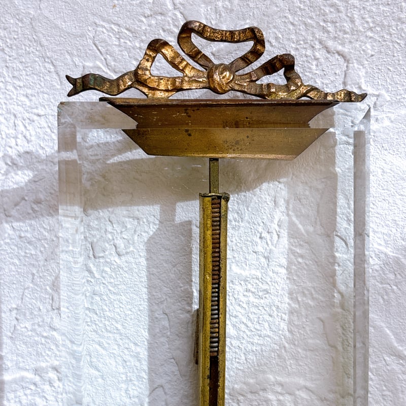 フランスアンティーク 真鍮製リボン装飾 フォトスタンド②