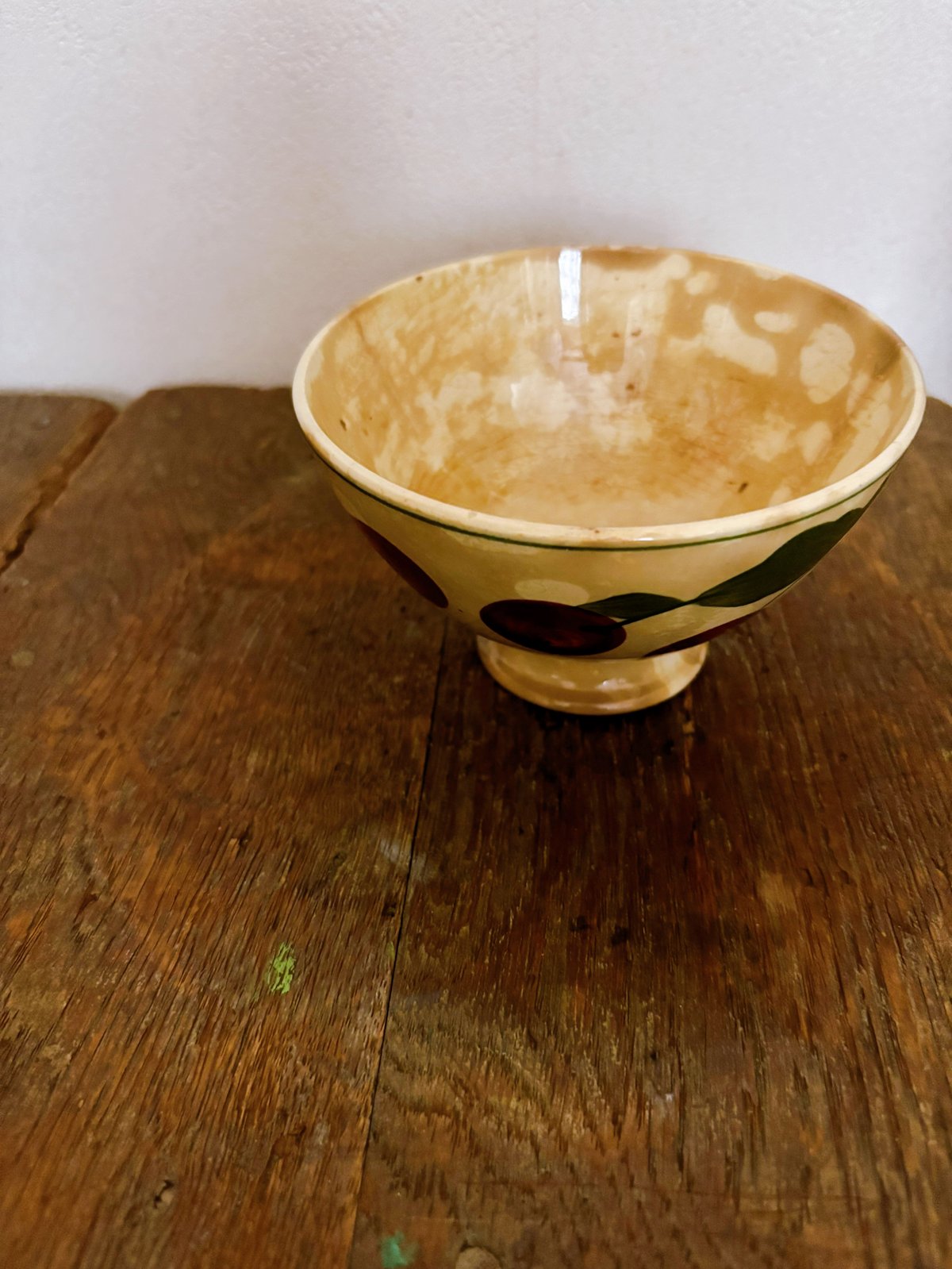 フランスアンティーク カフェオレボウル さくらんぼ | minon antiques