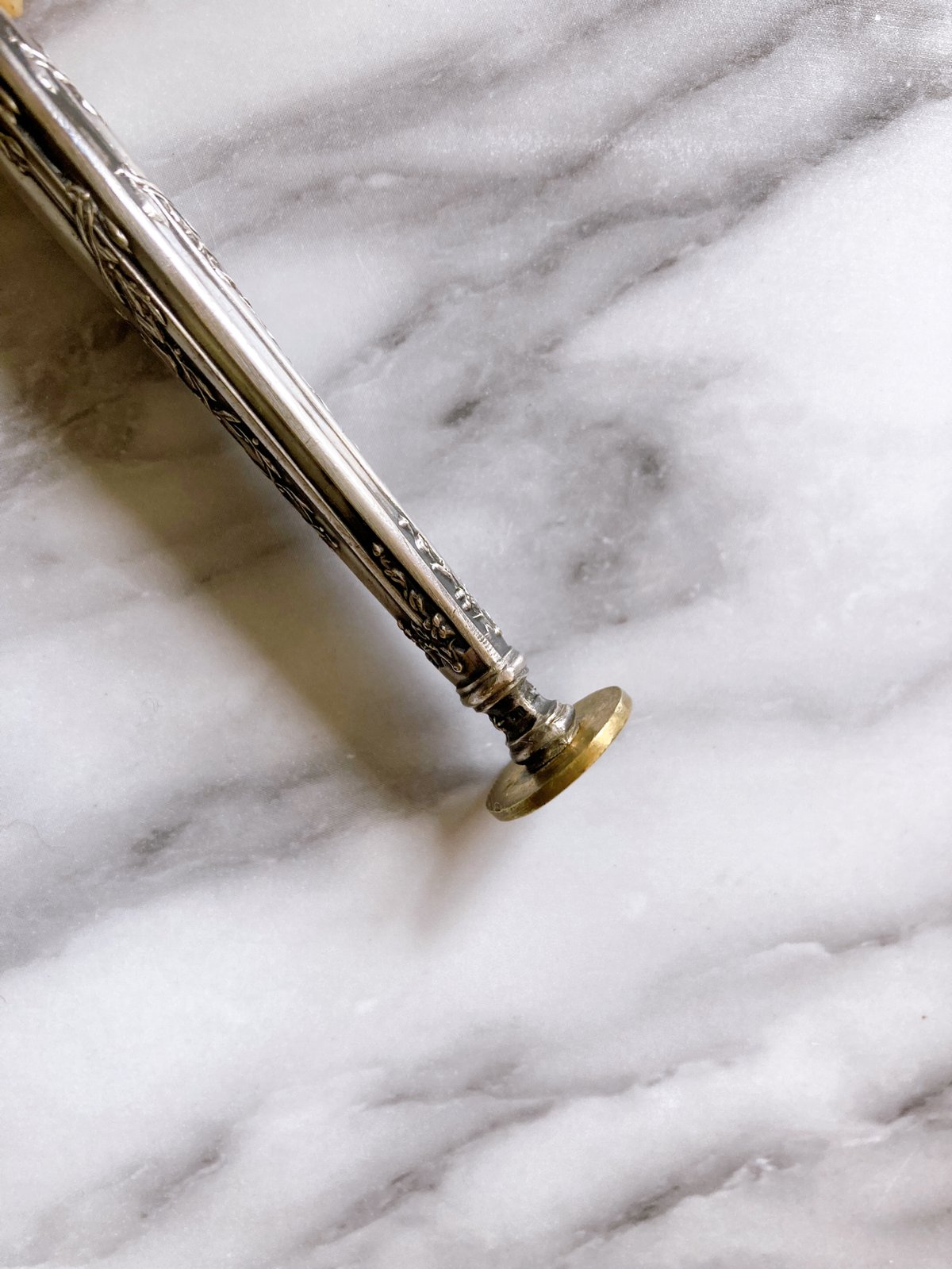 フランスアンティーク　宿木　シルバー　シーリングスタンプ　ステーショナリーセット fit=scale-down,w=1200