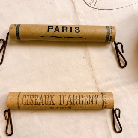 フランスアンティーク　手提げホルダー