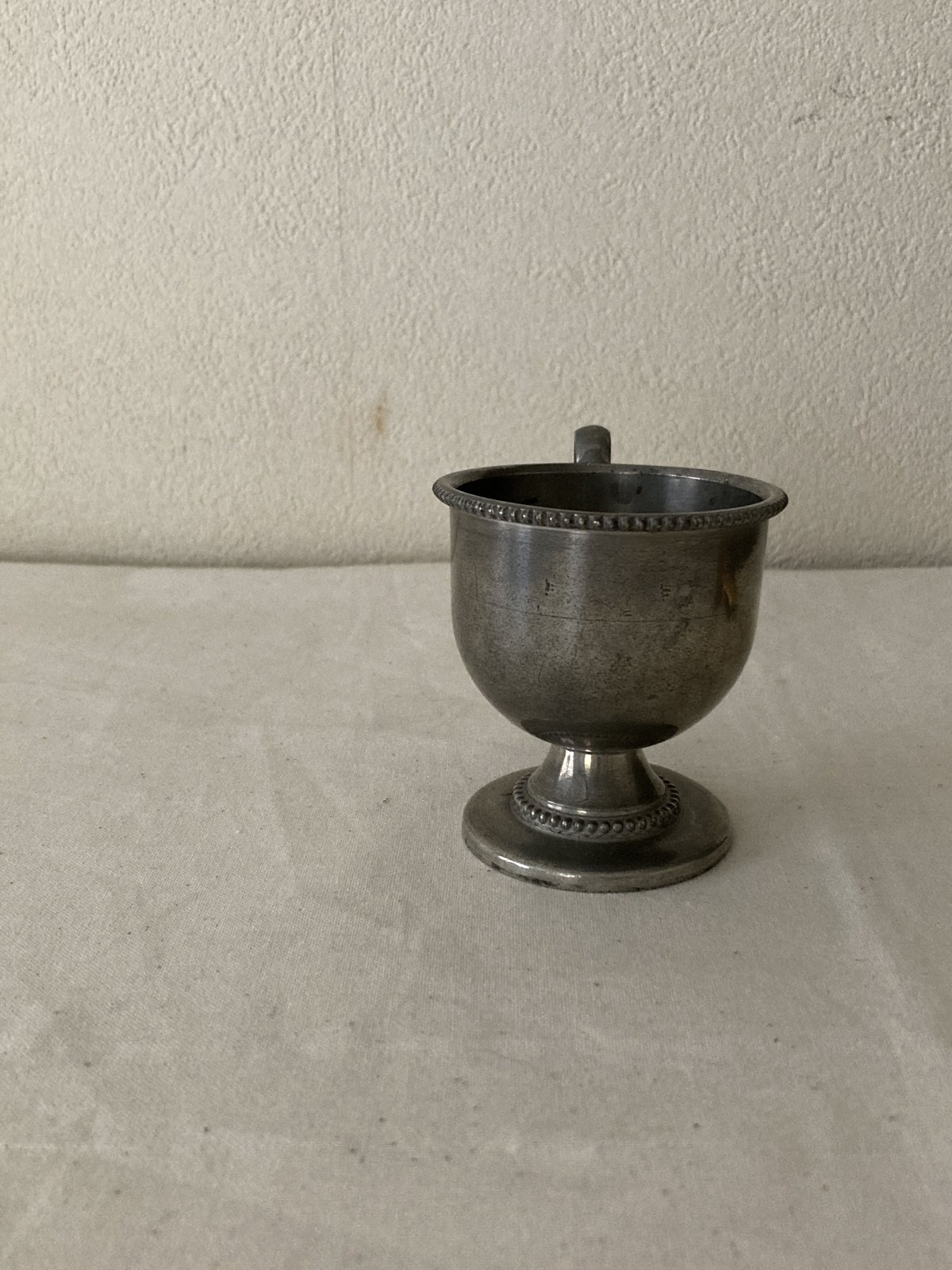 フランスアンティーク　ピューターカップ フランスアンティーク ピューター製ミニカップ | minon antiques