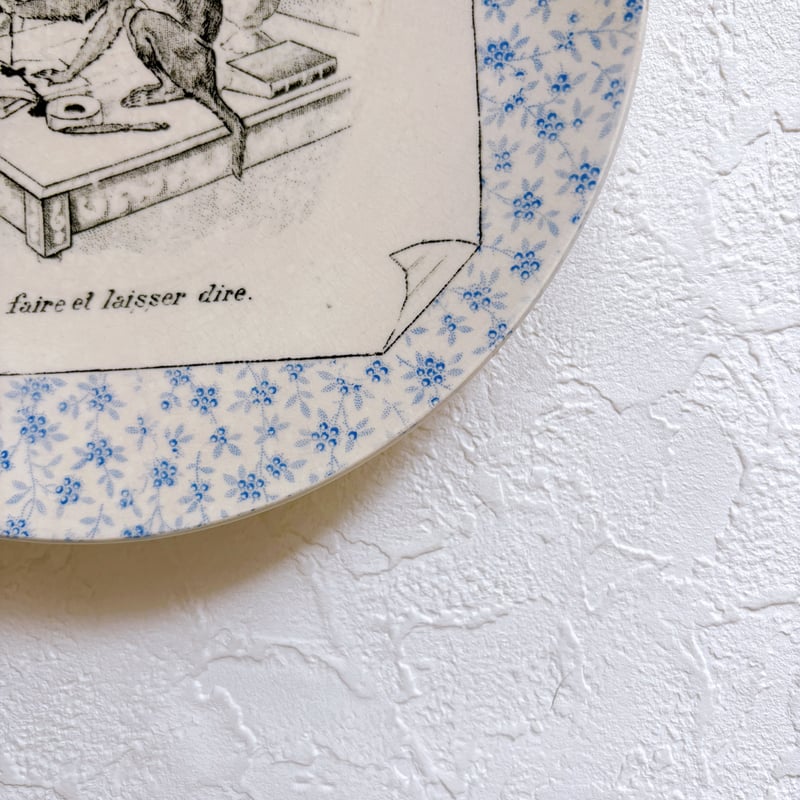 フランスアンティークSarreguemines窯 BERTHAシリーズ　12 フランスアンティークSarreguemines窯 BERTHAシリーズ 12