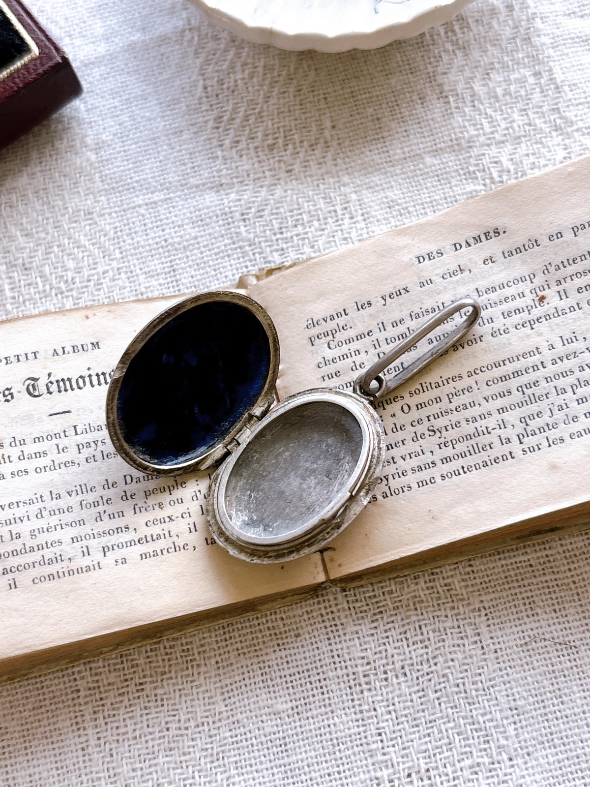 フランスアンティーク ペンダントトップ・つばめ | minon antiques