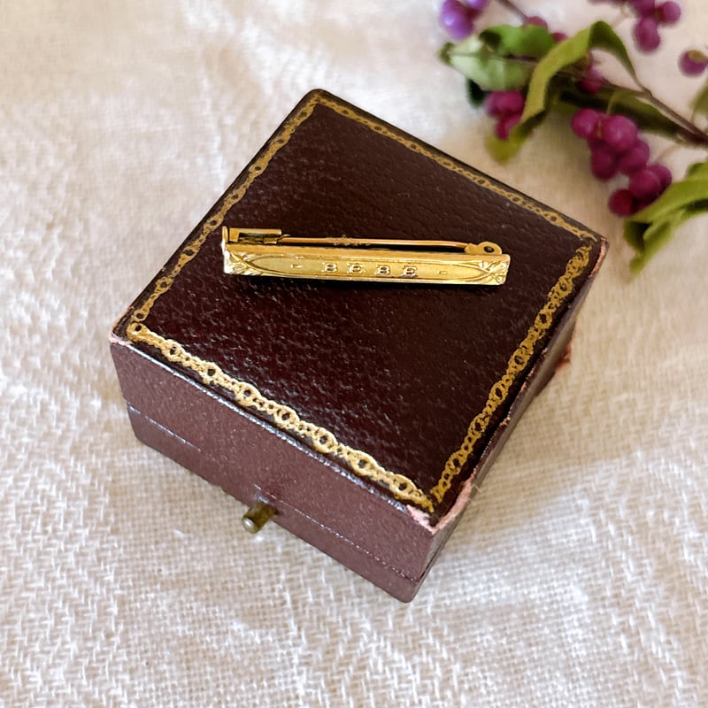 フランスアンティーク bebeブローチ ORIA社