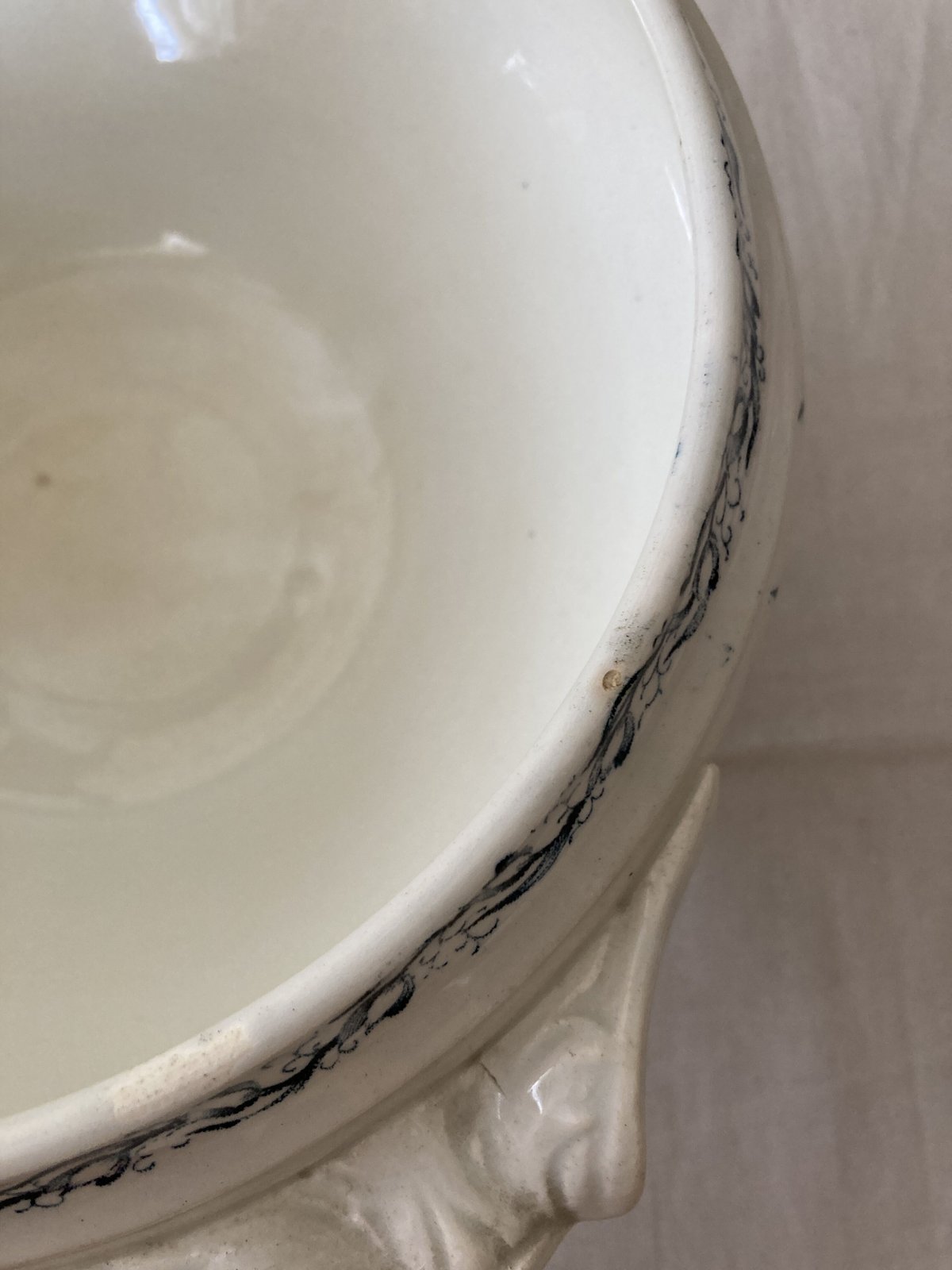 フランスアンティーク Luneville 製リュネビル スーピエール