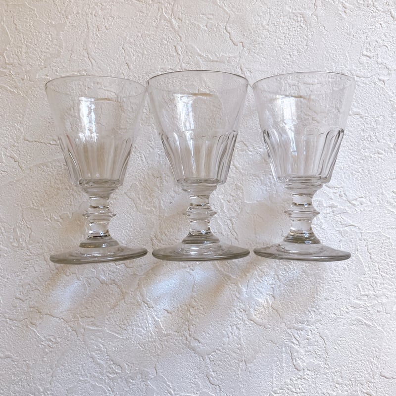 フランスアンティーク リキュールグラス 吹きガラス製 | minon antiques