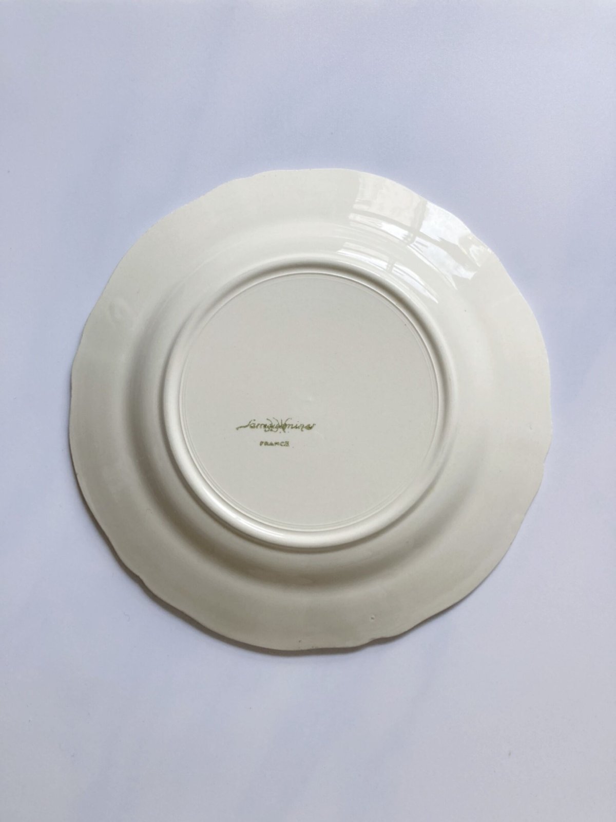フランスアンティーク サルグミンヌ デザートプレート | minon antiques