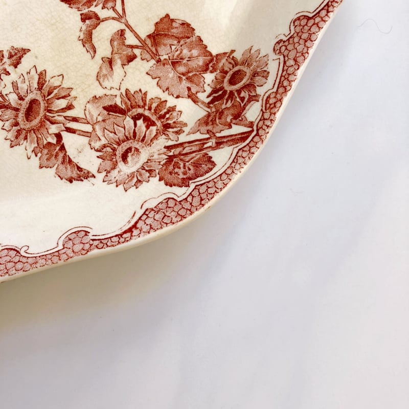 フランスアンティーク LONGWY ロンウィ soleilシリーズ ラヴィエ