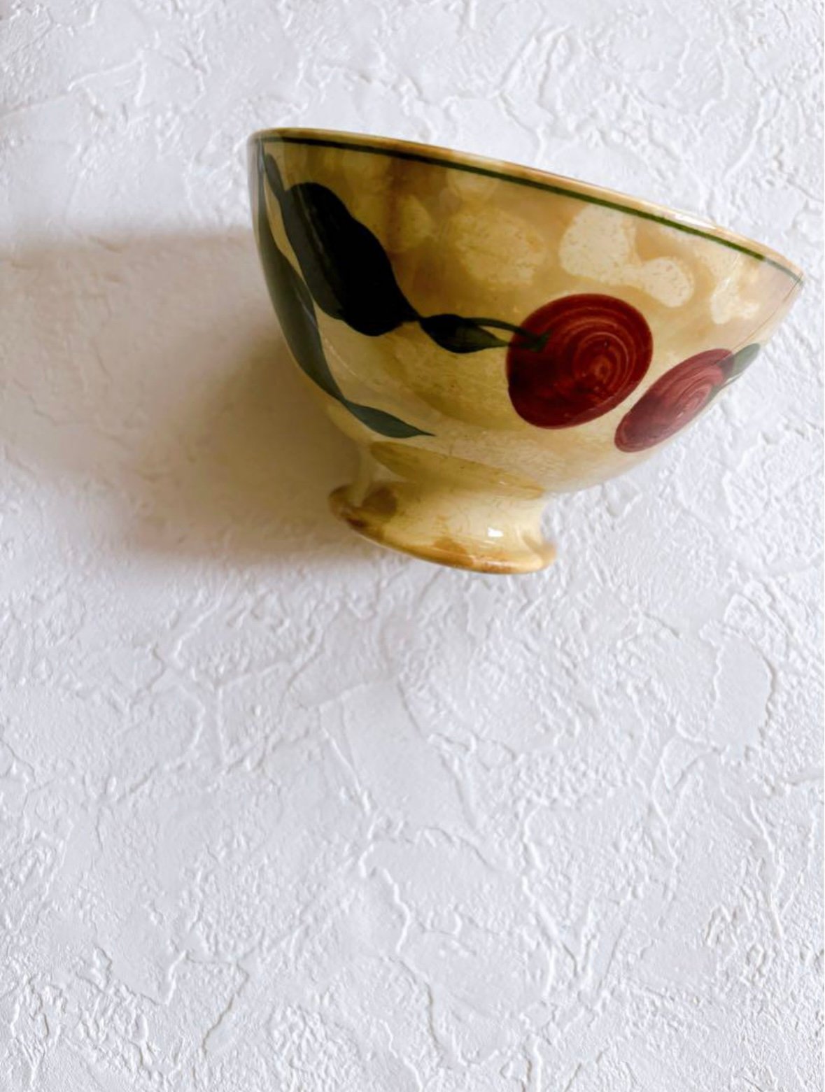 フランスアンティーク カフェオレボウル さくらんぼ | minon antiques