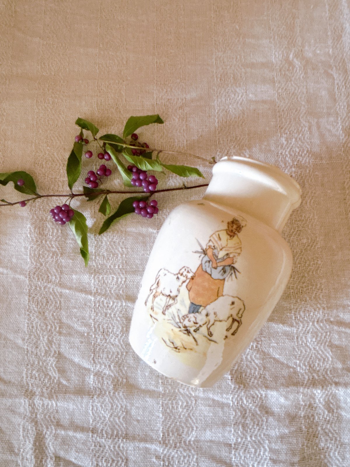 フランスアンティーク　K&G Lunéville マスタードポット① フランスアンティーク K&G Lunéville マスタードポット① フランス