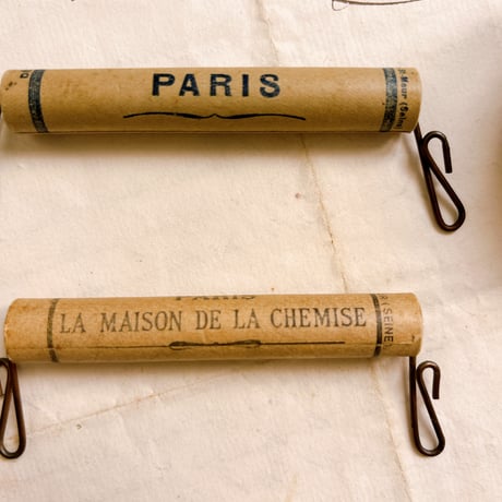 フランスアンティーク　手提げホルダー