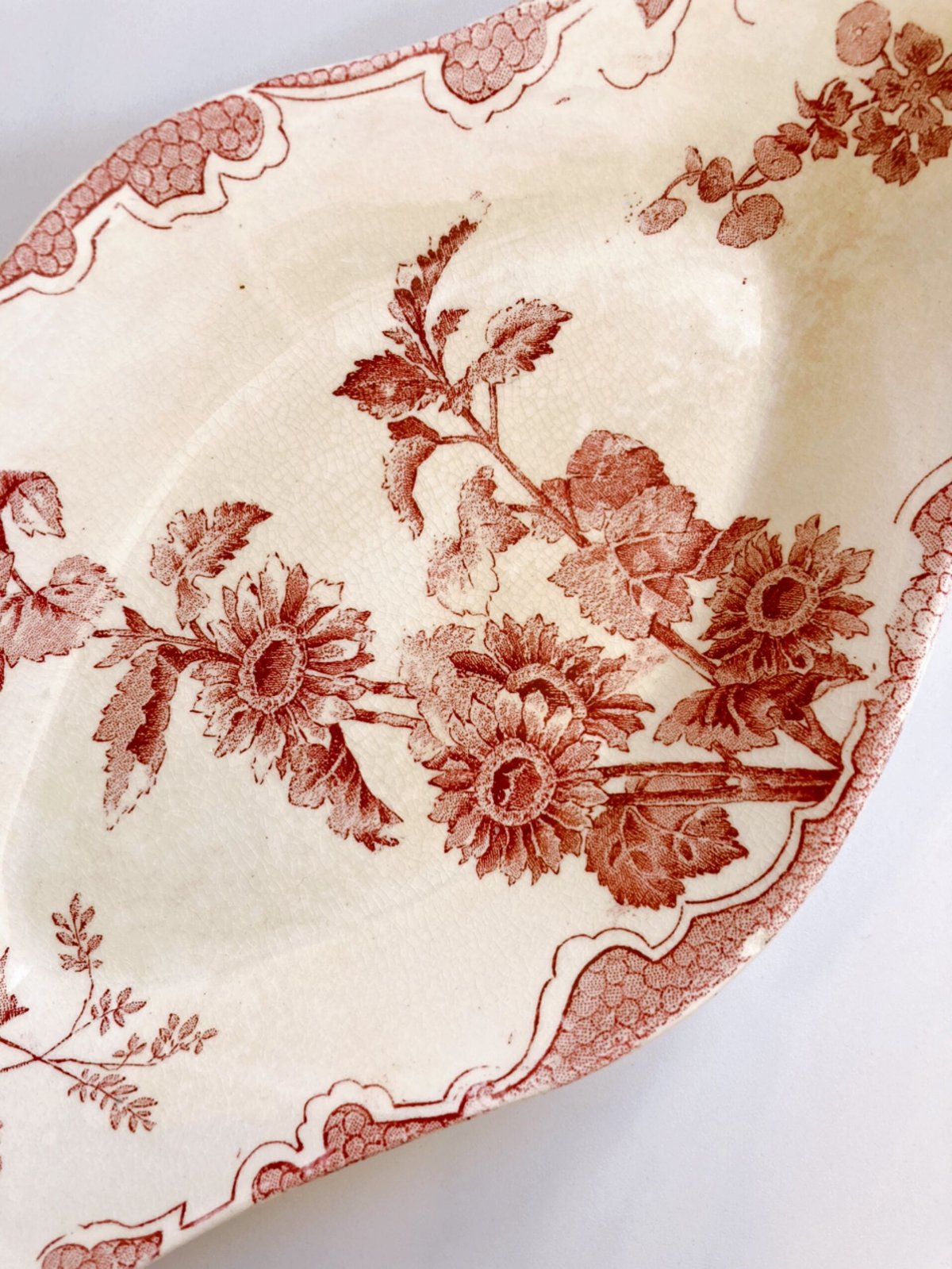 フランスアンティーク LONGWY ロンウィ soleilシリーズ ラヴィエ