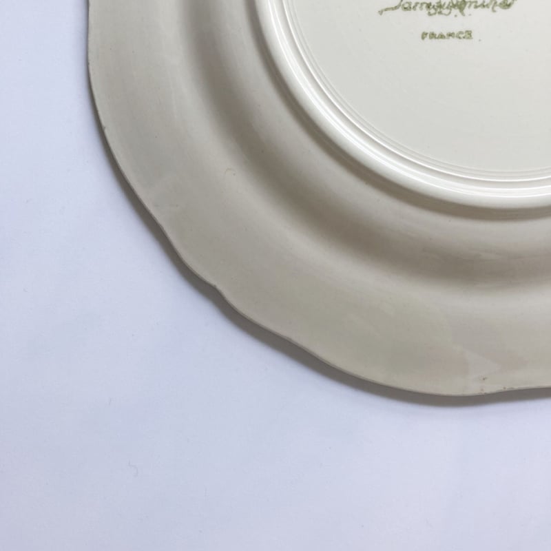 フランスアンティーク サルグミンヌ デザートプレート | minon antiques